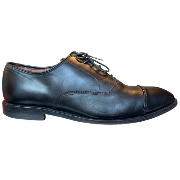 Allen Edmonds Park Avenue Black Leather Cap Toe Oxford Shoes Men Size 10 2E Wide main image 6
